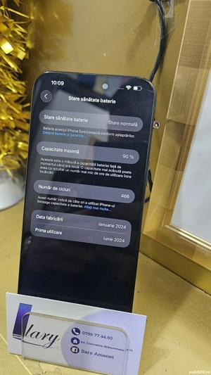 iPhone 15 PRO MAX 256GB Baterie:90%.Pre  fix! - imagine 4