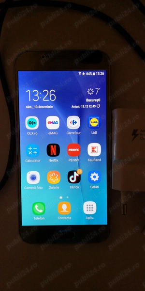 Samsung Galaxy S6 3GB RAM 32GB Telefon Mobil OLED 4K Video Android NFC