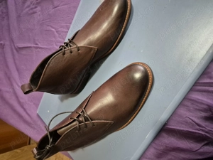 Ghete barbatesti, Omnio Atelier, piele naturala, noi, marime 46