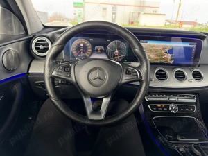 Mercedes E200 Avantgarde Virtual Cockpit Camere 360 Iluminat Ambiental Carplay - imagine 7