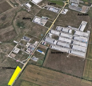 Teren industrial in Timisoara, Calea Sagului - zona Monlandys, cu acces direct la sosea - 17.000 mp