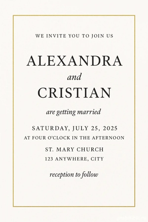 Invitații de Nuntă   Design Digital Profesional | Personalizare Rapidă