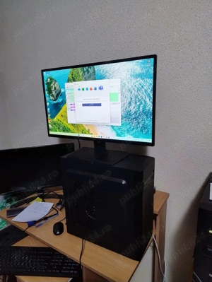 unitate centrala si monitor calculator pc - imagine 3