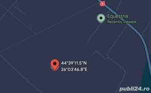 Vand teren 2000mp zona Equestria acces DN1