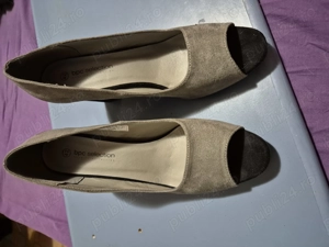 Pantofi dama BPC Selection, Germania, piele intoarsa, 42, noi