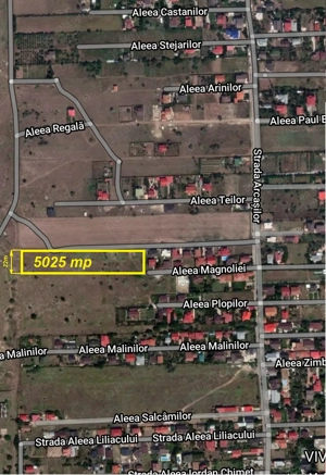 Vand teren zona Arcasilor Galati