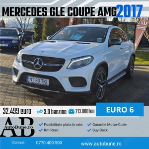 Mercedes GLE Coupe 43 AMG 3.0 Benzina 390 CP