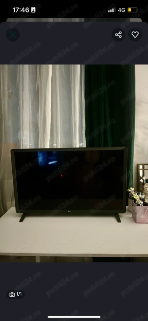 Televizor Led, Smart LG, HD, utilizat, 80 cm, 2018
