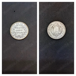 Moneda argint 20 Centavos, BOLIVIA, 1883