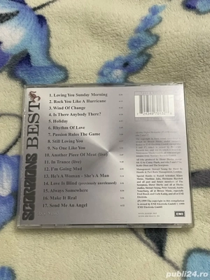 CD audio original Scorpions - Best (EMI Electrola GmbH - 1999) - imagine 2