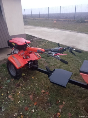 Vand motocultor tot cu remorca nou  - imagine 2
