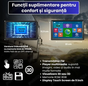 Navigatii GPS 7"GPS iGO Primo GPS Truck GPS TIR Camion GPS Autocar GPS full Europa 2025  - imagine 5
