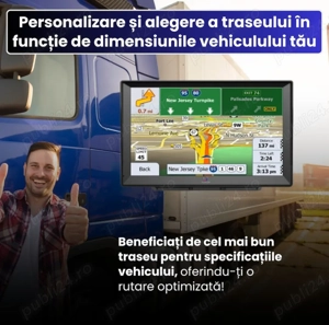 Navigatii GPS 7"GPS iGO Primo GPS Truck GPS TIR Camion GPS Autocar GPS full Europa 2025  - imagine 3