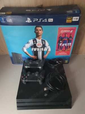 Play Station 4 PRO 1TB+ 2 controlere