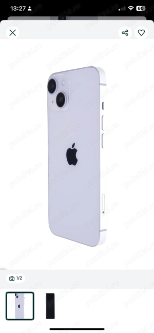 Vând iPhone 14 .Are baterie 100%