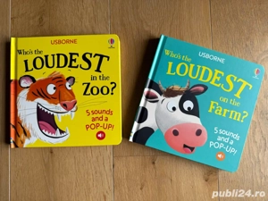 Carte cu sunete de animale Zoo sau Ferma