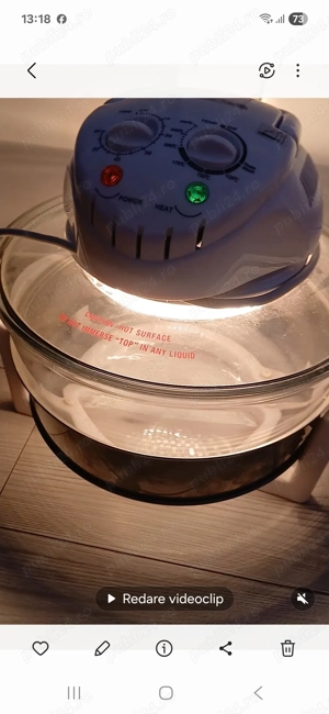 Cuptor electric portabil