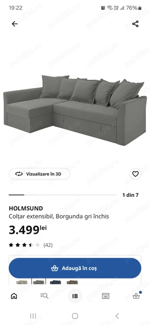 Canapea Ikea extensibila