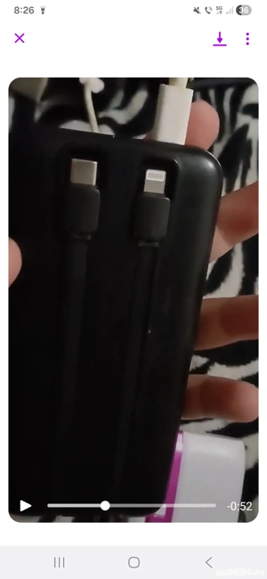 De vanzare Telefon Motorola si o baterie externă   