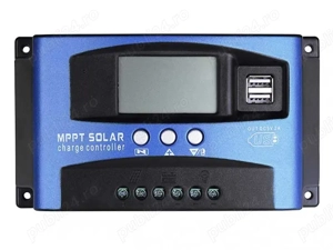 Controler panou solar 12 24V 100A dual USB MPPT