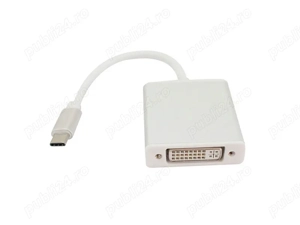 Adaptor tip C 3.1 la DVI 15cm