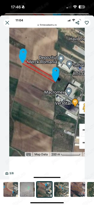 De Vânzare Teren Extravilan 15.000 mp  Chitila-Dragomirești,