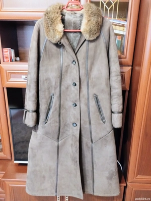 Palton nou maro din Germania mărimea 46 pentru femei 