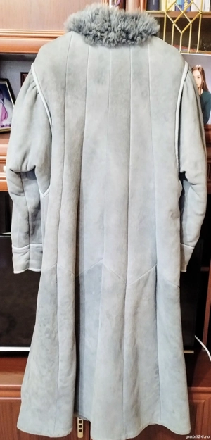 Palton nou gri din Franța mărimea 46 pentru femei  - imagine 2