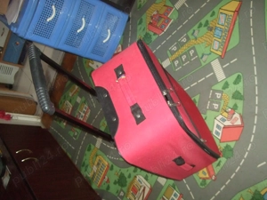 Troler mare cu roți 67-42-22cm. - imagine 2