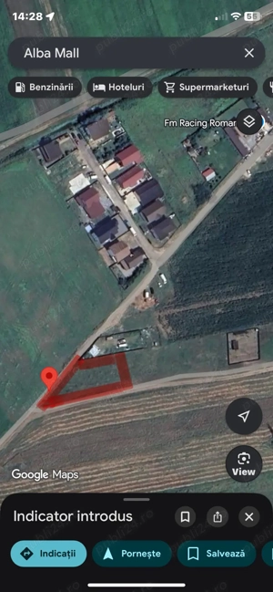 Vand teren intravilan 718 m2 Alba Iulia