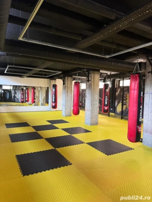 Saltea TATAMI Puzzle 1000x1000x25mm  pentru sali Judo, Karate, MMA