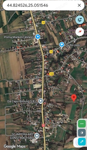 Teren intravilan de vânzare în Călinești, județul Argeș. - imagine 3
