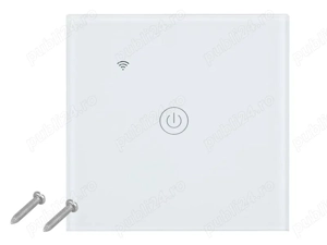 Intrerupator WiFi si tactil din sticla