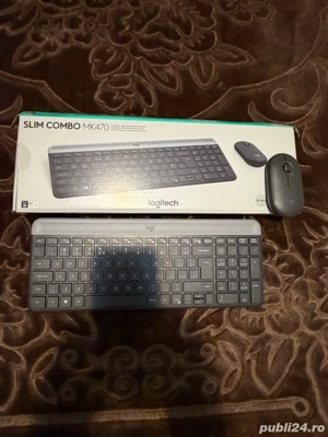 vand  kit tastatura +mouse wirelss Logitech MK 470