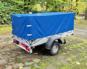 Remorcă Stema B6075 750 kg: Etanșă, set NOU cadru înalt GRATUIT!