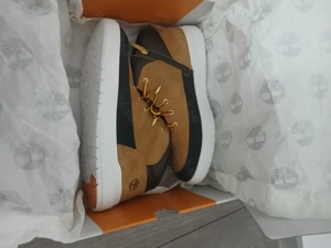 Ghete copii Timberland Seneca Bay Mid, piele, NOI, mărimea 39, 