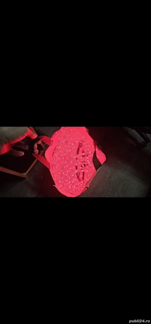 Furtun luminos roșu 100m