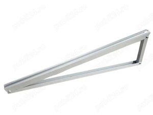 Triunghi de montaj 15 grade Aluminiu