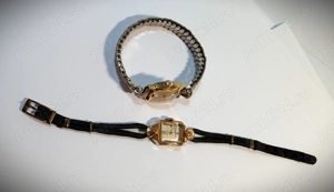 2 ceasuri-bijuterie, anii '50, ARCTOS Elite și CONDOR, placate, funcționale