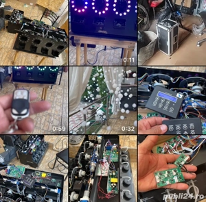 repartaii si piese noi pentru aparat  masina de baloane cu fum defecta setari mentenanta lichide