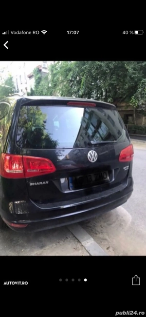 vand vw Sharan 2017, 7 locuri automat - imagine 4