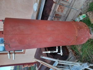 Vind boiler 200 de l pe lemne caramida și samotatel 