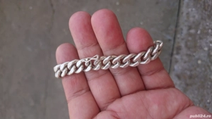 Bratara argint 950 Franta - imagine 2