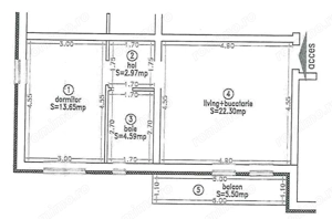 Comision 0%. Etaj 1. Mobilat. Zona linistita - imagine 10