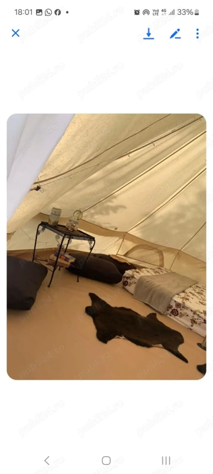 Reducere de Sarbatori! 4 Corturi GLAMPING sh - imagine 2