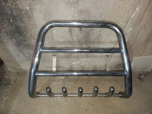 Bullbar fata inox masina de teren. Conditie EXCELENTA - imagine 3