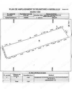    48.500 euro, NEGOCIABIL, 1.100 mp, teren intravilan, Bariera Traian - imagine 4