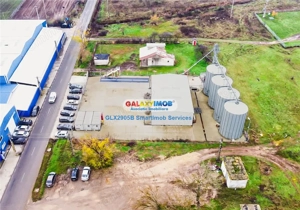 Siloz cu 880tone capacitate totala(4 celule) si| 1650mp teren