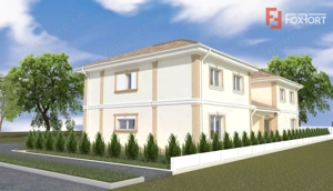 Duplex 5 camere 132 mp utili, despartit prin garaj Mosnita Noua - imagine 8