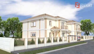 Duplex 5 camere 132 mp utili, despartit prin garaj Mosnita Noua - imagine 2